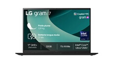 ”Gram 17 17Z90TL-G.AU88F 17”” Copilot+ Intel® Core™ Ultra 7 32 Go RAM 1 To
