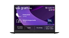”Gram 16 16Z90TS-G.AU79F 16”” Copilot+ Intel® Core™ Ultra 7 16 Go RAM 1 To