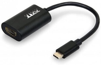 PORT Connect - Adaptateur vidéo - 24 pin USB-C mâle pour HDMI femelle - 15 cm - support 4K