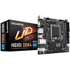 H610I DDR4 - 1.0 - carte-mère - mini ITX - Socket LGA1700 - H610 Chipset - USB 3.2 Gen 1 - Gigabit LAN - carte graphique embarquée (unité centrale