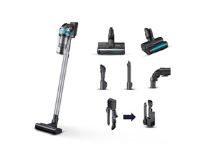 Visuel du produit : Jet 75 turbo Sans sac 0,8 L 550 W Noir, Chrome, Couleur menthe, Bleu