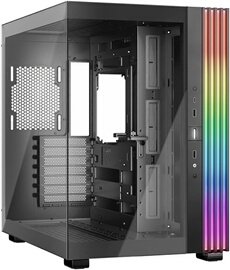 ! Light Base 600 DX - Midi-tour - ATX - panneau latéral fenêtré (verre) - pas d'alimentation (ATX / PS/2) - noir - USB/Audio