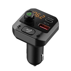 Transmetteur FM Bluetooth LED Wefix kit mains libres - vue 3