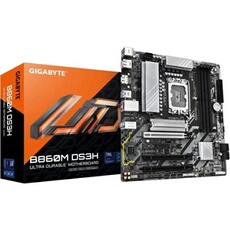 B860M DS3H - 2.0 - carte-mère - micro ATX - Socket LGA1851 - B860 Chipset - USB-C 3.2 Gen 1, USB 3.2 Gen 2, USB 3.2 Gen 1 - 2.5 Gigabit LAN - carte
