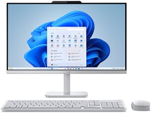 A100 23,8 Intel Core i3 16 Go RAM 512 Go SSD Gris nuage