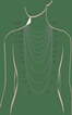 A bijoux Collier 20 perles Améthyste 8 mm. chaine en acier inoxydable A bijoux Collier 20 perles Améthyste 8 mm. chaine en acier inoxydable