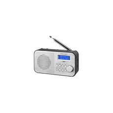 Barre de son GENERIQUE New Majestic RT-194 DAB Portable Numérique Noir, Argent