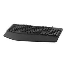 Clavier filaire Azerty T'n'b ergonomique avec repose poignet aimanté - vue 2