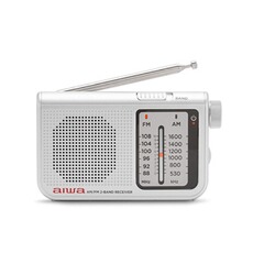Barre de son Aiwa RS-55SL Radio portable Personnel Analogique Argent