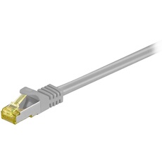 GENERIQUE Cordon RJ45 catégorie 7 S/FTP 2 m (Gris)