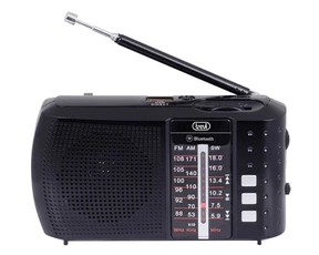 Barre de son Trevi 0RA7F2000 Radio portable Analogique et numérique Noir