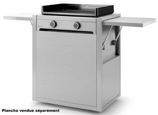 DESSERTE CHARIOT INOX MIF 60