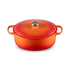 Cocotte en Fonte émaillée 31 cm Volcanique