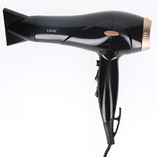 Sèche-cheveux professionnel 2600W Dorée