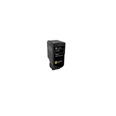 - Jaune - original - cartouche de toner LCCP, Entreprise Lexmark - pour Lexmark CS720de, CS720dte, CS725de, CS725dte, CX725de, CX725dhe, CX725dthe