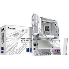 AORUS B860 ELITE WIFI7 ICE - Carte-mère - ATX - Socket LGA1851 - B860 Chipset - USB4, USB-C 3.2 Gen2, USB 3.2 Gen 1, USB 3.2 Gen 2 - Bluetooth, 2.5