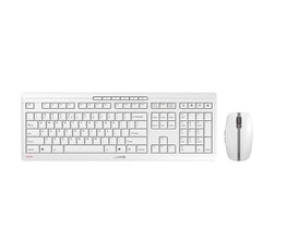 STREAM DESKTOP RECHARGE - Ensemble clavier et souris - sans fil - 2.4 GHz - QWERTY - US avec le symbole de l'euro - commutateur : CHERRY SX - gris