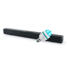 Barre de son BMI Barre de son Muse M-1520 SBT, Puissance 50W, Bluetooth, Support mural, Entrée AUX, RCA, Optique, télécommande, Ampoule DIAMS LED