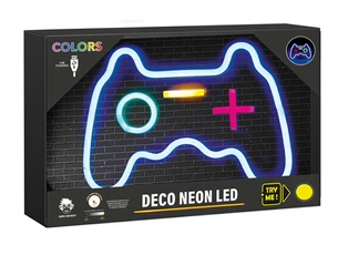 Autre accessoire gaming Geek Monkey Deco Neon Led XL modèle Manette gamer