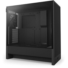 NZXT H5 Flow Compact Mid-Tower ATX Case - All Black