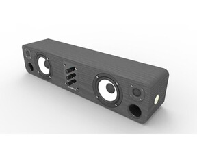 Barre de son Empire Media ECO.SB9 haut-parleur soundbar Noir 2.0 canaux