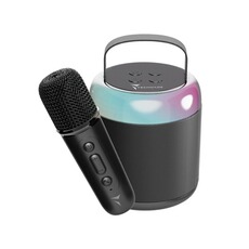 Barre de son GENERIQUE Techmade TM-K2-BK haut-parleur portable et de fête Orateur du parti Noir 5 W