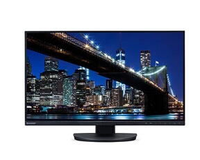 Sharp MultiSync EA272Q - Ecran LED - 27" - 2560 x 1440 QHD @ 60 Hz - IPS - 350 cd/m² - 1000:1 - 6 ms - HDMI, DisplayPort, USB-C - dos noir, lunette