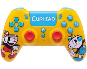 Manette GENERIQUE Qubick ACP40224 accessoire de jeux vidéo Jaune Bluetooth/USB Manette de jeu Analogique/Numérique PC, PlayStation 4, PlayStation 5