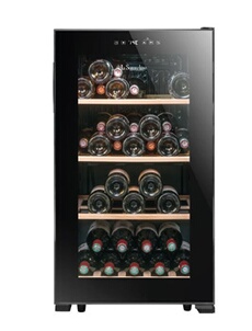 Cave à vin La Sommelière LS52BLACK 128 litres Classe F 52 bouteilles - vue 2