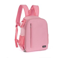 Sac, housse, étui photo - vidéo GENERIQUE Sac à dos pour appareil photo Cwatcun - Sac à dos imperméable pour appareil photo numérique reflex (SLR), modèle CN+D6, petit format, couleur rose -
