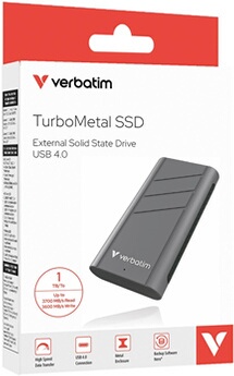 TurboMetal - SSD - 1 To - externe (portable) - USB4 (USB-C connecteur)