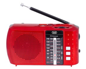 Barre de son Trevi RA 7F20 BT Portable Analogique et numérique Rouge