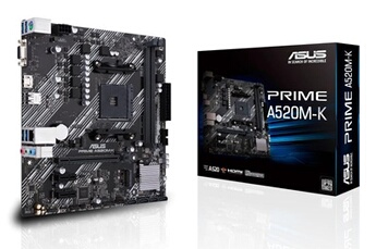 Carte mère PRIME A520M-K micro ATX Socket AM4 Chipset AMD A520