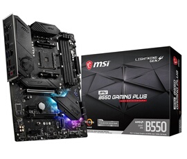 MSI MPG B550 GAMING PLUS ATX Socket AM4 Chipset AMD B550