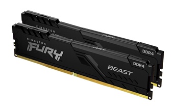 FURY Beast 16 Go (Kit de 2 x 8 Go) DDR4 3600 MHz CL17
