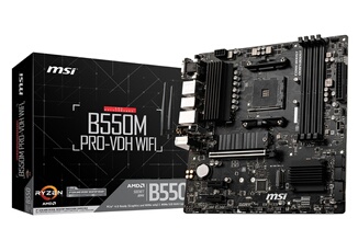 B550M PRO-VDH WIFI micro ATX Socket AM4 Chipset AMD B550