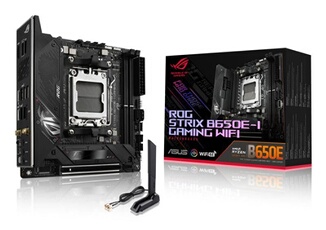ROG STRIX AMD B650E-I GAMING WIFI mini ITX Socket AM5 Chipset AMD B650
