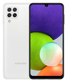 Galaxy A22 SM-A225F 16,3 cm (6.4") Double SIM 4G USB Type-C 4 Go 64 Go 5000 mAh Blanc