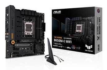 TUF GAMING AMD B650M-E WIFI micro ATX Socket AM5 Chipset AMD B650