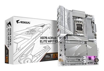 Gigabyte X870 AORUS ELITE WIFI7 ICE - vue 7
