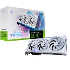 MSI Nvidia GeForce RTX 5070 Ti 16G GAMING TRIO OC WHITE
