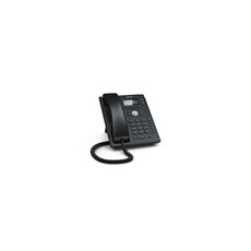 D120 - Téléphone VoIP - (conférence) à trois capacité d'appel - SIP - 2 lignes - noir