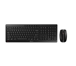 STREAM DESKTOP RECHARGE - Ensemble clavier et souris - sans fil - 2.4 GHz - QWERTY - US avec le symbole de l'euro - commutateur : CHERRY SX - noir