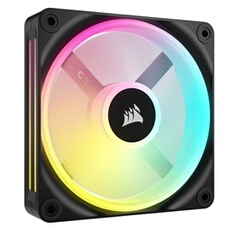 CORSAIR QX RGB Series, iCUE LINK QX120 RGB, 120mm Magnetic Dome RGB Fan, Single Fan