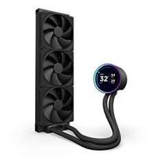 Watercooling NZXT RL KN36E B2 Kraken Elite 360 Écran 2.72 et anneau RGB personnalisable - vue 4