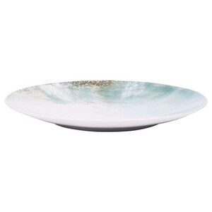 Table Passion - Plat à Tarte 32 Cm En Porcelaine Blanche Élégante