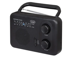 Barre de son Trevi 0RA7F6400 Radio portable Analogique Noir