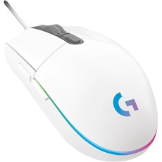 Souris de jeu G102 LIGHTSYNC - Souris - pour droitiers - optique - 6 boutons - filaire - USB - blanc