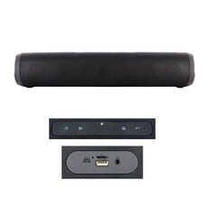 Enceinte connectée Hifi GENERIQUE Enceinte Barre de Son "2 x 3 W" 40cm Noir