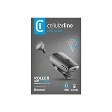 Casque audio Cellular Italia Cellular Line ROLLER CLIP HEADSET - Micro-casque - embout auriculaire - Bluetooth - sans fil
